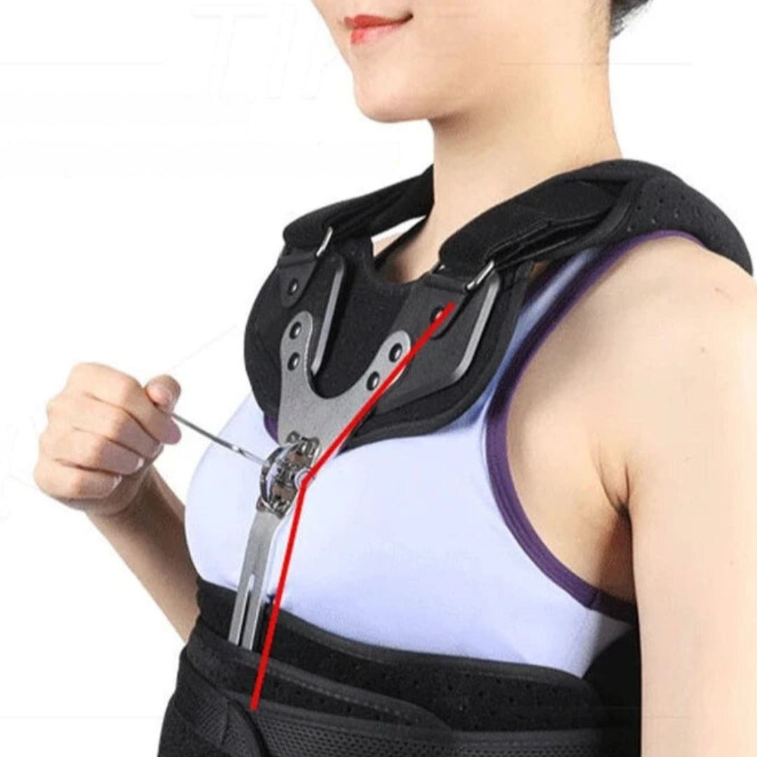 TLSO Back Brace – Upper Spine Support for Compression Fractures & Posture Stability