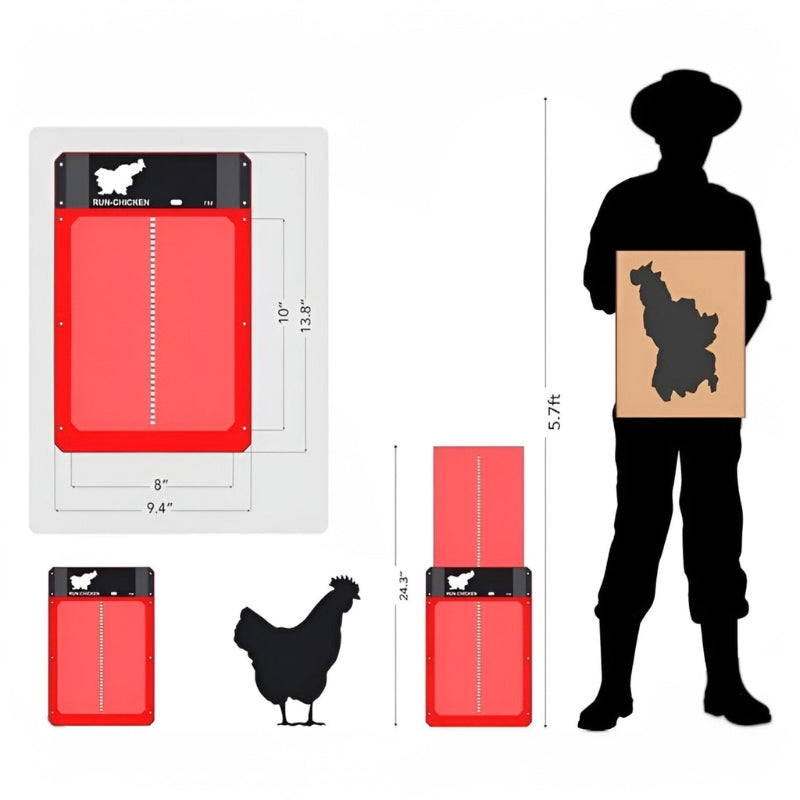 Automatic Chicken Coop Door Opener with Light Sensor & LCD Timer