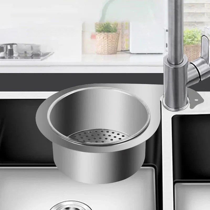 CornerFlow Space-Saving Sink Strainer
