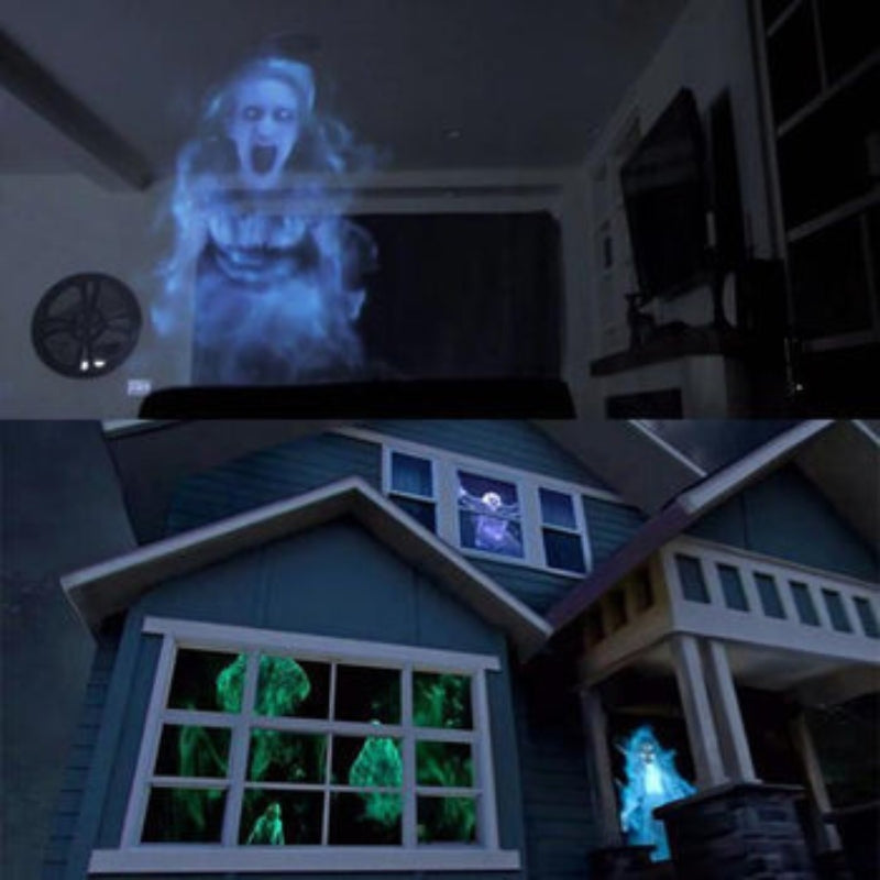 Halloween Window Projection Decor Light Party Scene Projector