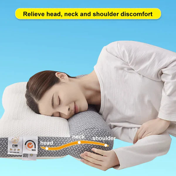 SleepAlign™ Orthopedic Neck Pillow for Pain-Free Sleep