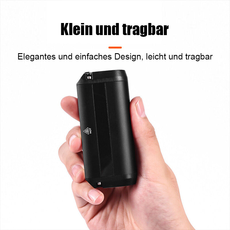 USB Rechargeable 900 Lumen Bike Front Light Wide Beam Headlight