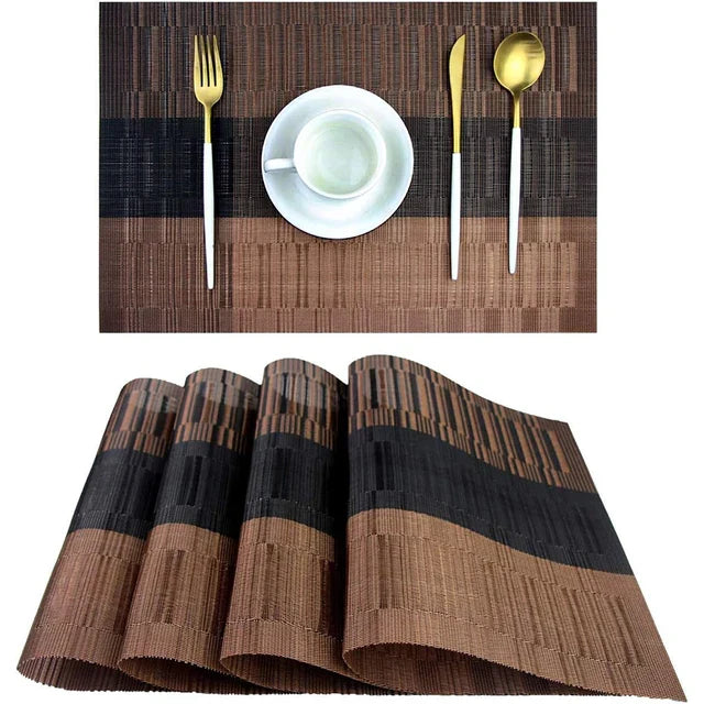 TableWove – Luxury Washable Placemats – Heat-Resistant & Stylish