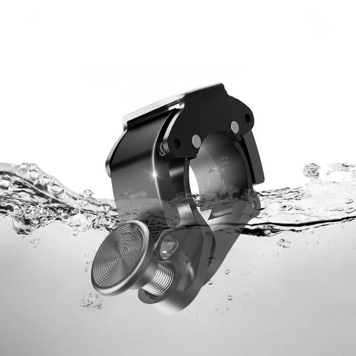 Lightweight Bicycle Bell with Clear Ring