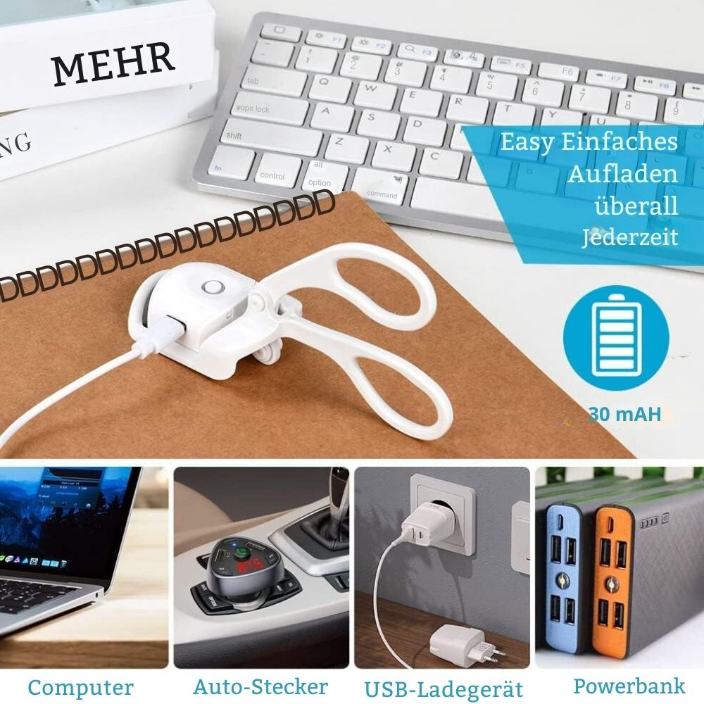 LumiCurl Portable Heated Eyelash Curler