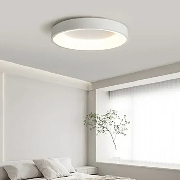 Round LED Ceiling Light – Scandinavian Minimalist Design