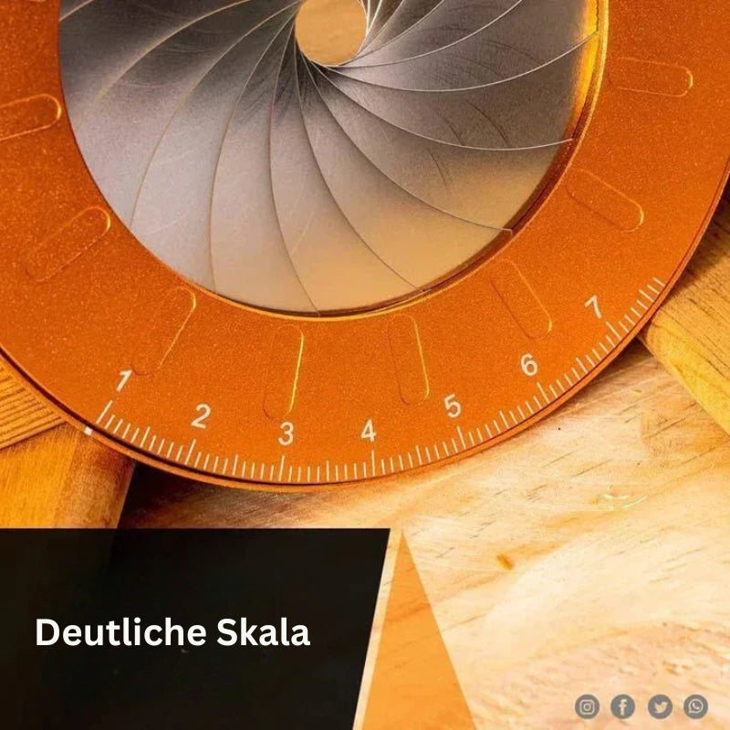 PrecisionArc Adjustable Circle Drawing Tool