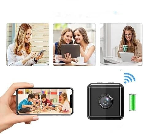 SecureView – Wireless 1080P Mini WiFi Security Camera (Indoor & Outdoor)