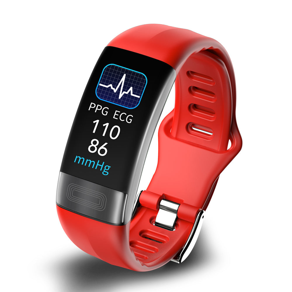 Smart Fitness Health Tracker Bracelet with Heart Rate, ECG & Sleep Monitoring