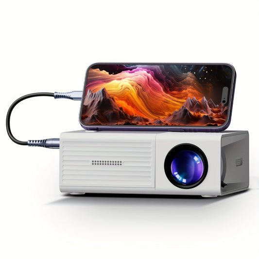 LumoBeam Mini Projector – 3000 Lumen Portable HD Beamer