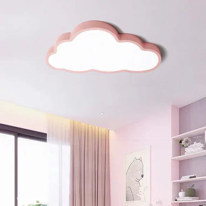 Cloud LED Ceiling Light – Kids Room Warm White Acrylic Lamp