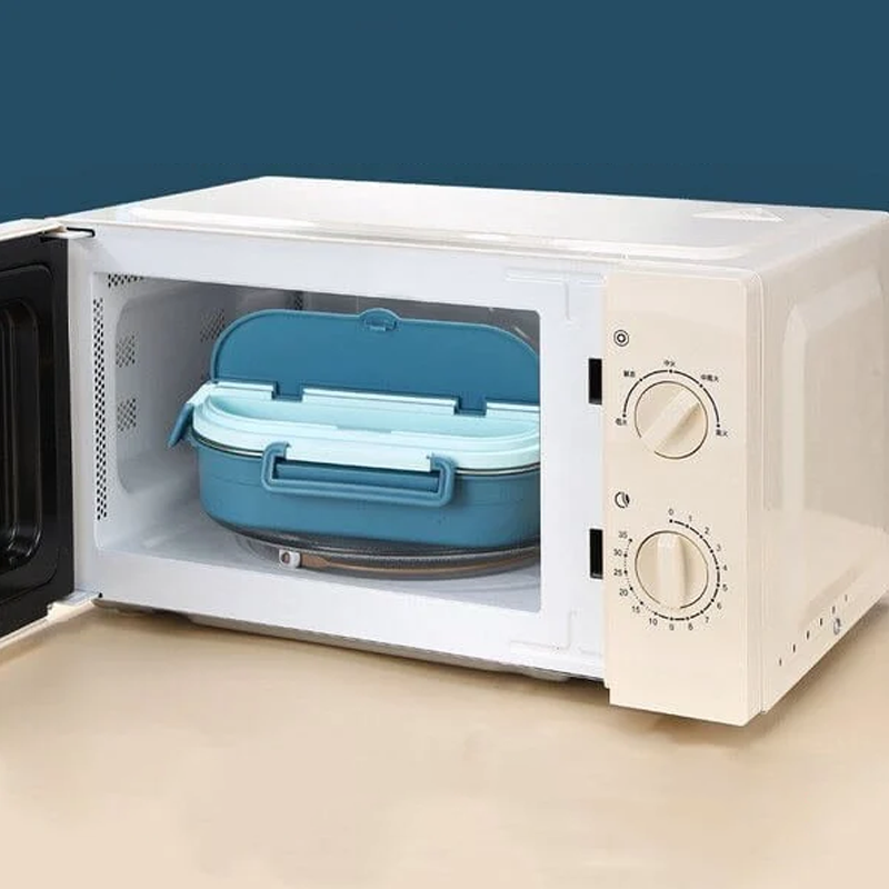 Stainless Steel Insulated Lunch Box with Compartments