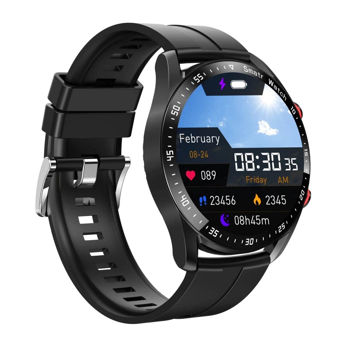 Health Monitoring Smartwatch – Multi-Function Fitness & Wellness Tracker