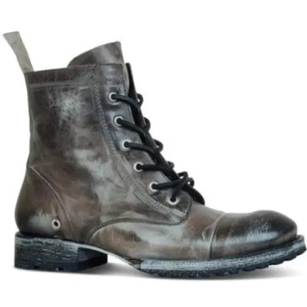 Men's Lace Up Boots Non Slip Sole Vintage Style