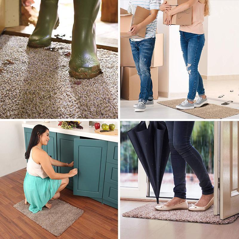 Saugfähige Schmutzfang-Türmatte