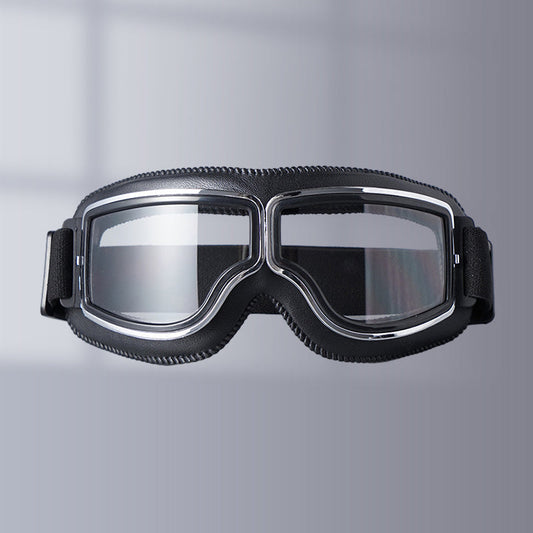 Retro Motorcycle Riding Goggles Windproof Protective Eyewear