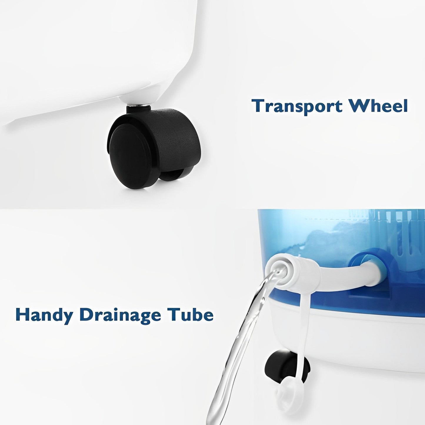 RelaxFlow™ Hydrotherapy Foot Spa Bath Massager with Heat