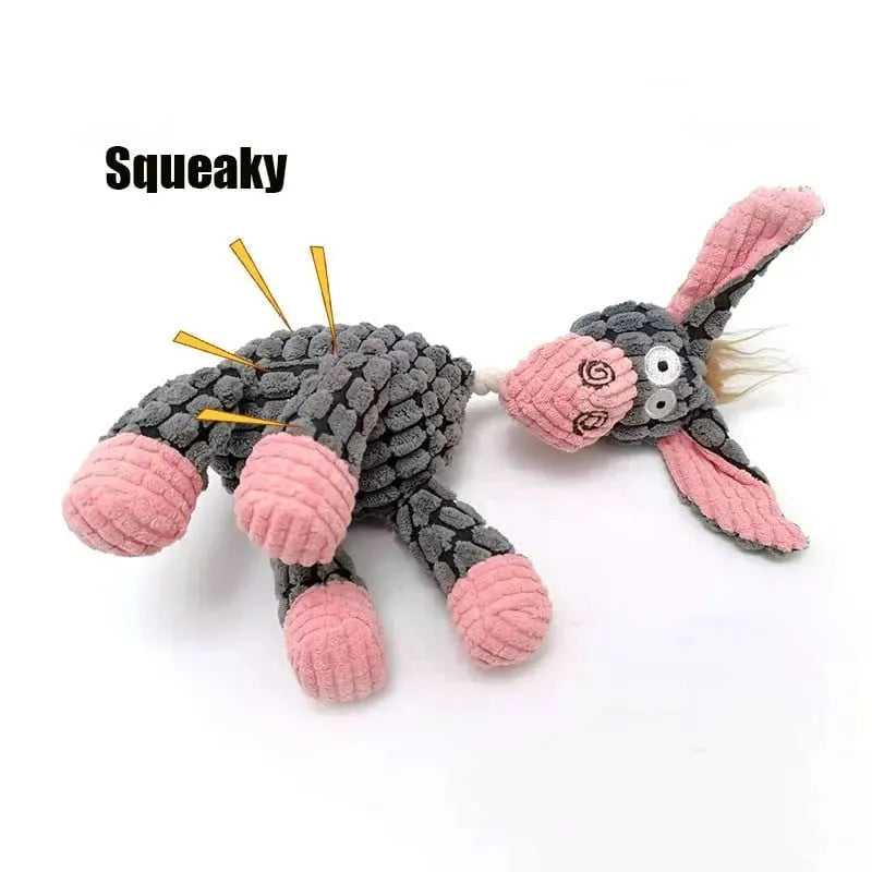 TitanPlush™ Durable Plush Toy for Aggressive Chewers