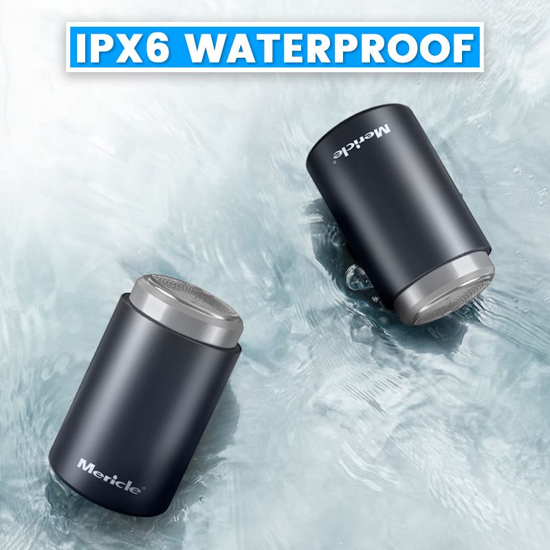 Kompakter wiederaufladbarer elektrischer Reise-Rasierer