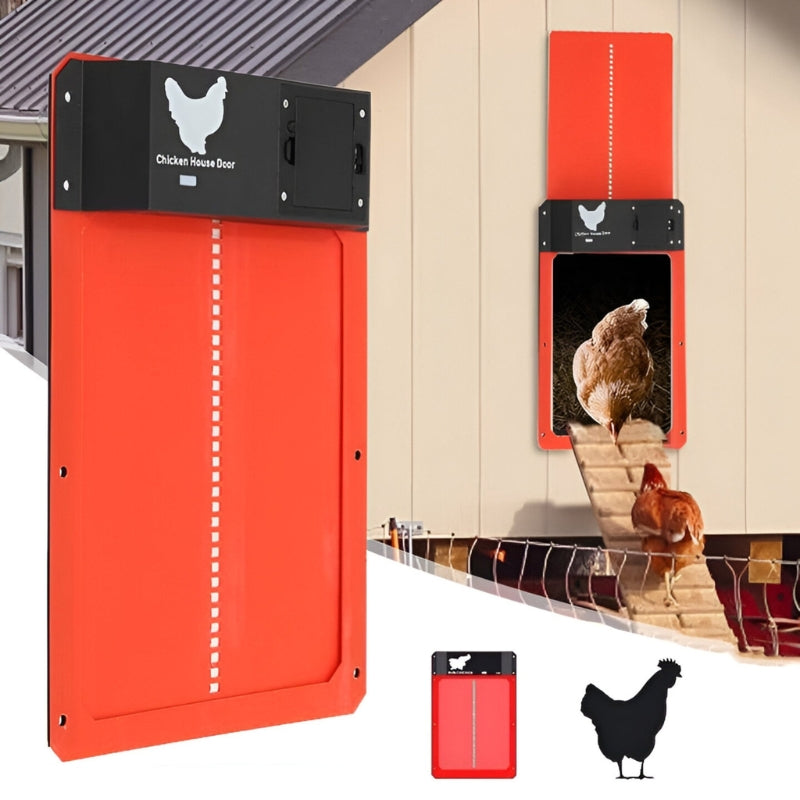 Automatic Chicken Coop Door Opener with Light Sensor & LCD Timer