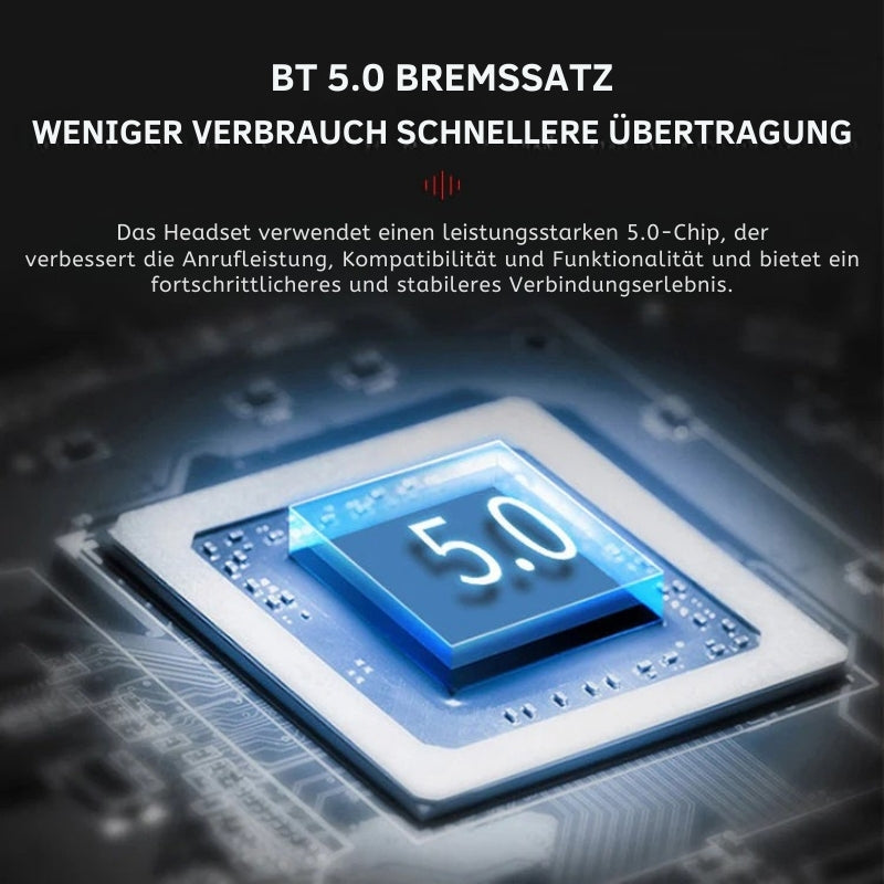 HydroWave Open-Ear Waterproof Bluetooth Headphones