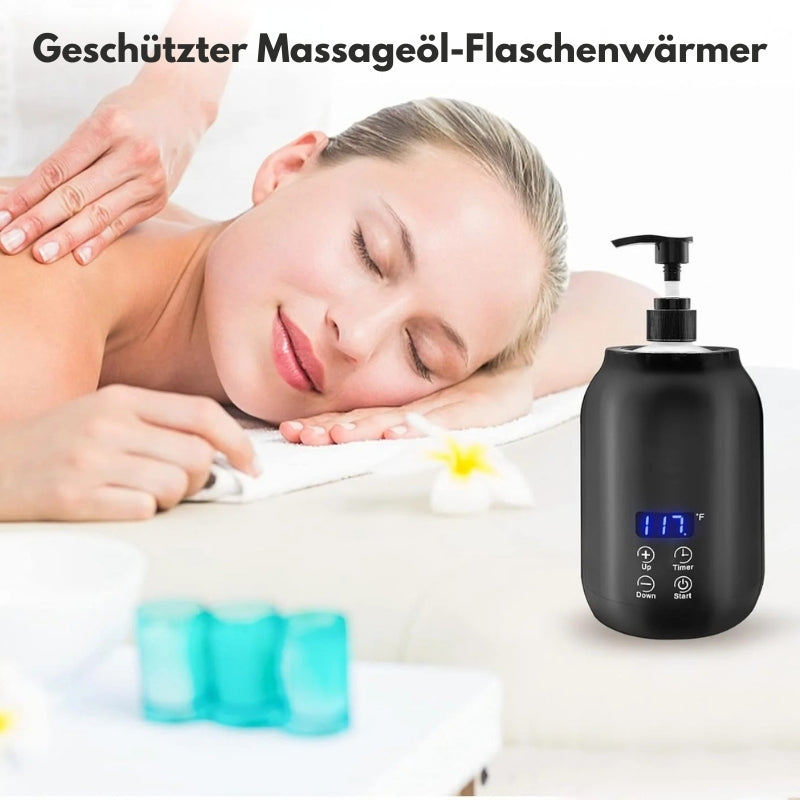 Portable Electric Massage Oil Warmer Touch Control Heater