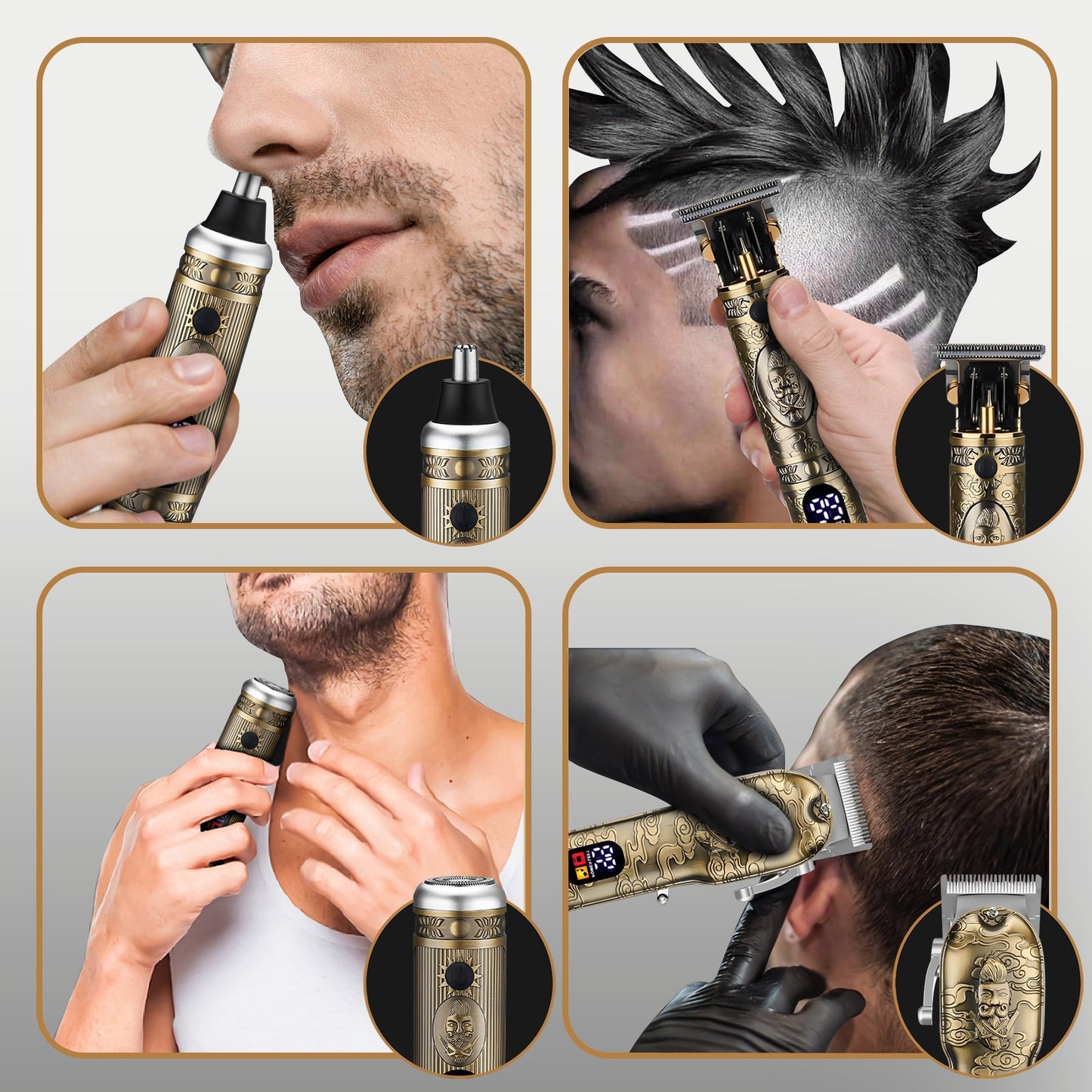 TrimMaster - 4-in-1 Professional Clipper Kit