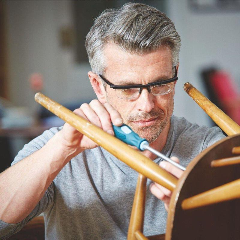 Verstellbare Lesebrille mit Einstellbaren Gläsern