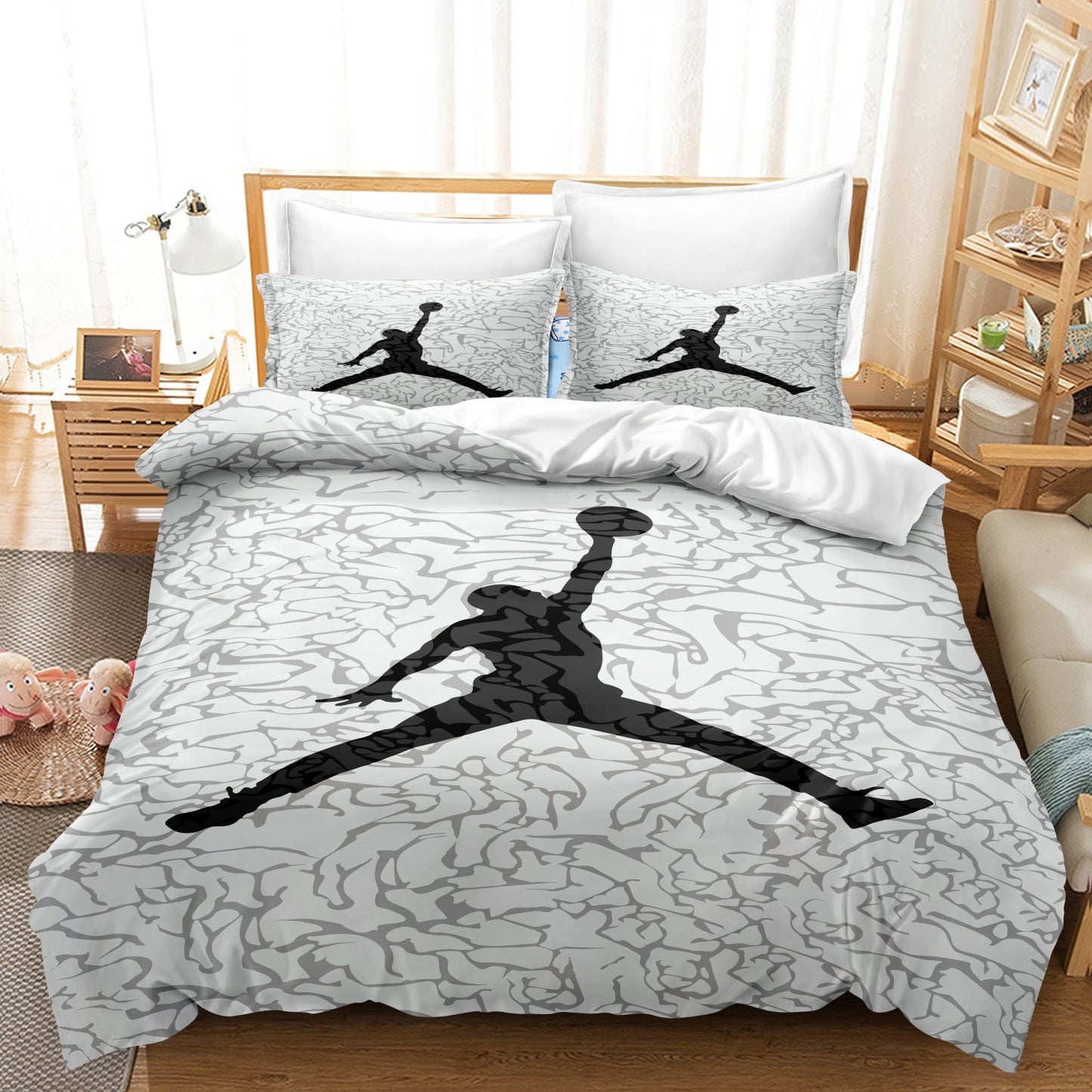 HoopSoft™ Soft Basketball Bed Linen Set