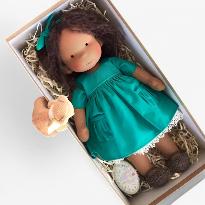 JoyDoll – Handcrafted Waldorf Doll with Unique Design for Imaginative Play