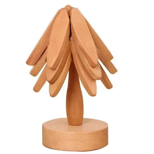 Handcrafted Wooden Coaster and Trivet Set