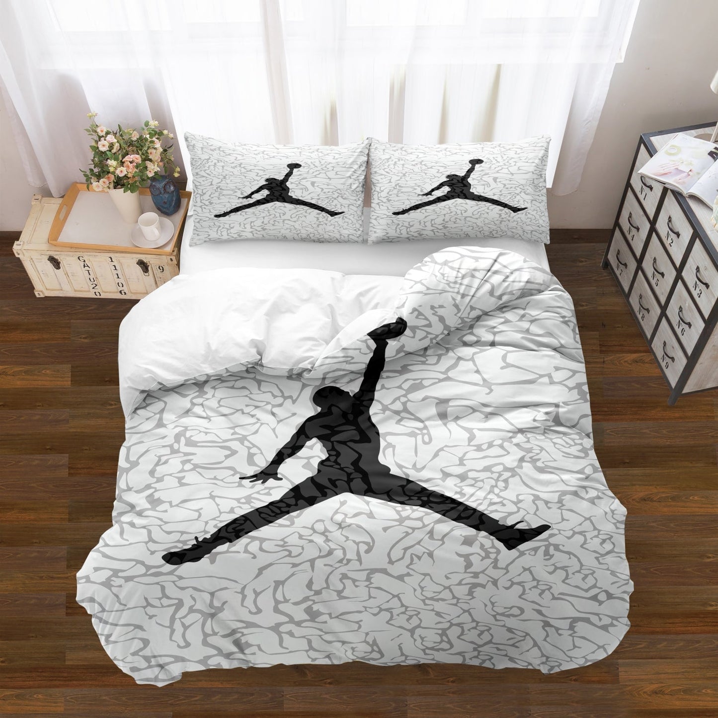 HoopSoft™ Soft Basketball Bed Linen Set