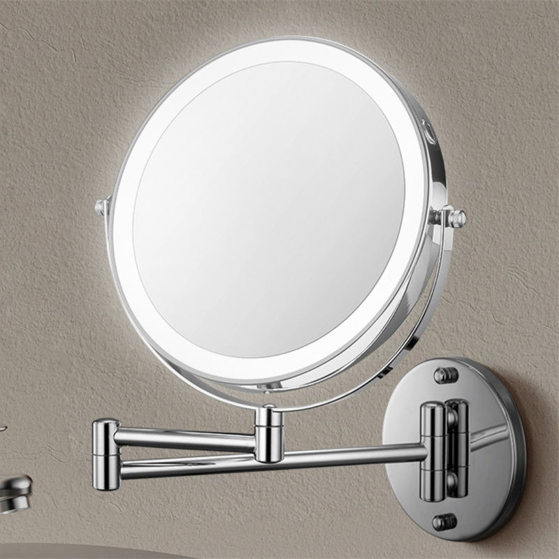 ReflectaPro – Rechargeable Wall Mounted Shaving & Makeup Mirror with LED Lights