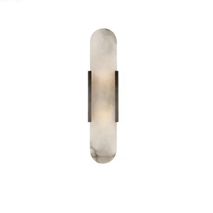 MarbleAura™ – Modern Marble Bedside Wall Sconce with Soft Ambient Glow