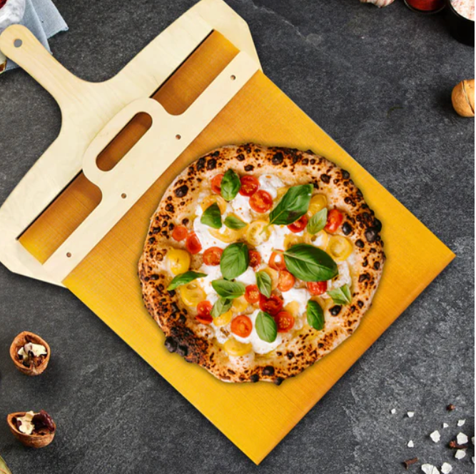 Sliding Wooden Pizza Peel Birch Wood Pizza Paddle