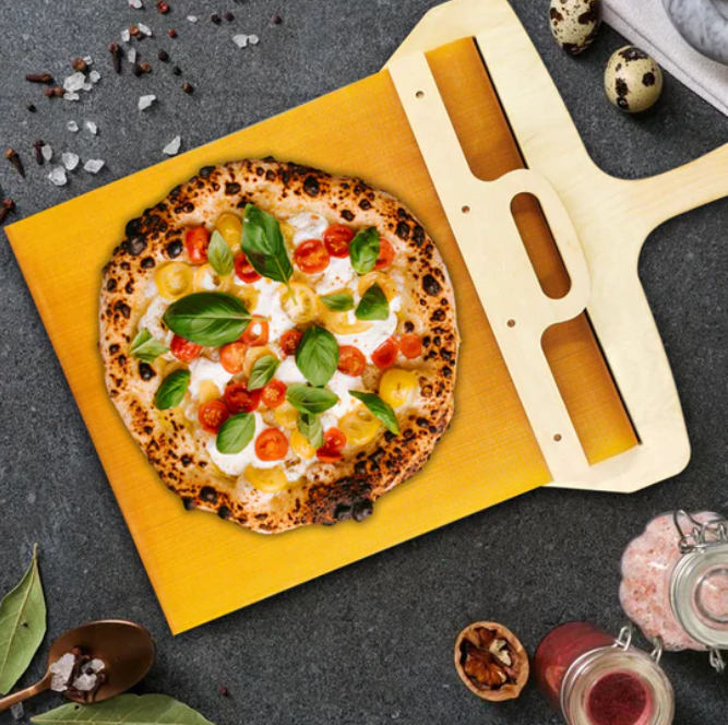 Sliding Wooden Pizza Peel Birch Wood Pizza Paddle