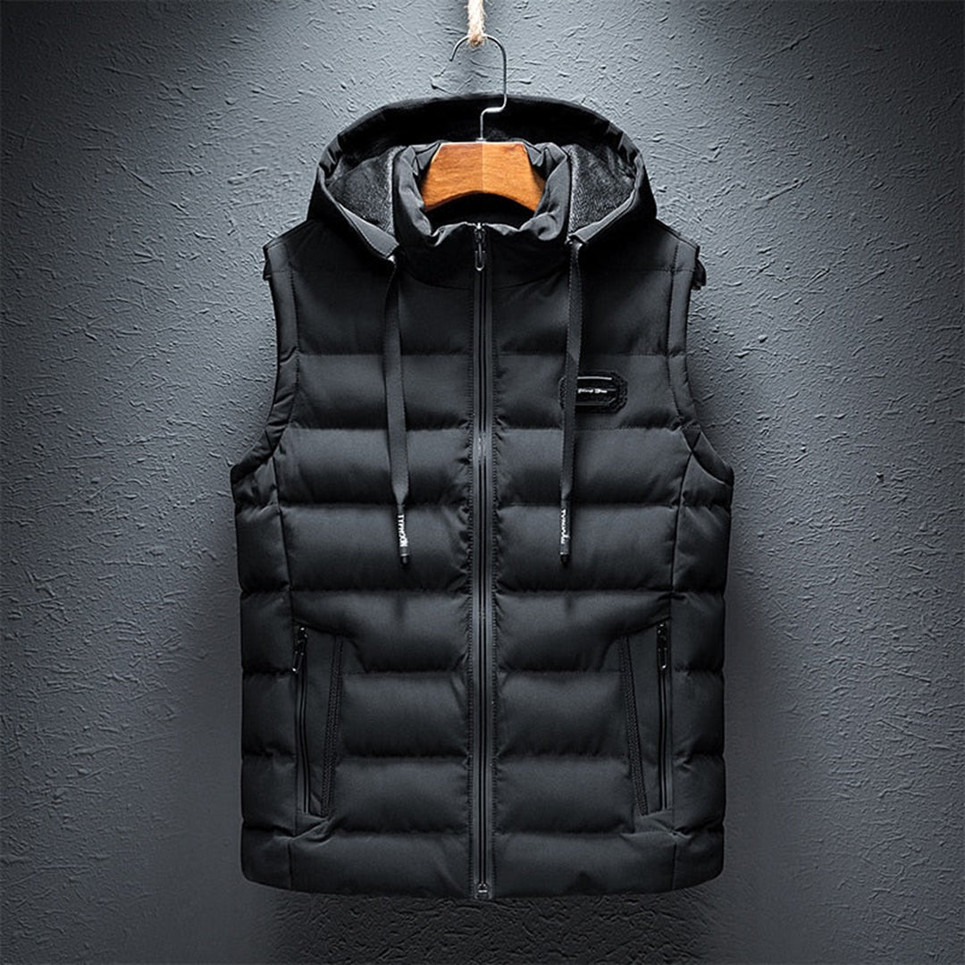 Heren Gewatteerd Puffer Bodywarmer Lichtgewicht Mouwloos Jack