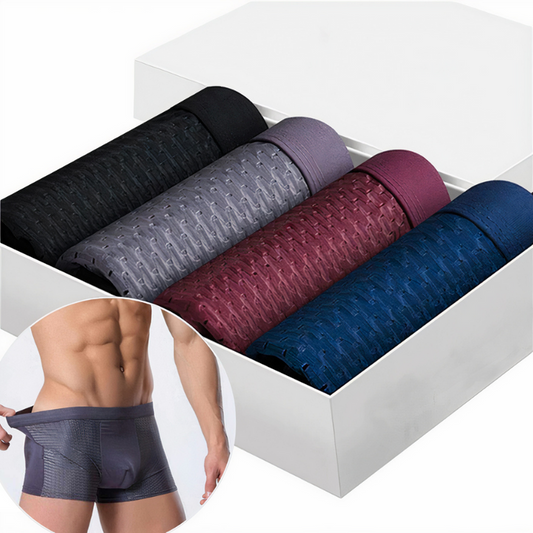 Daan Bamboo Men’s Boxer Briefs – 10-Pack