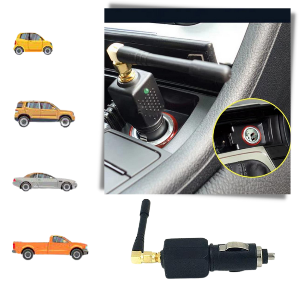 Car Cigarette Lighter Power Adapter Privacy Accessory
