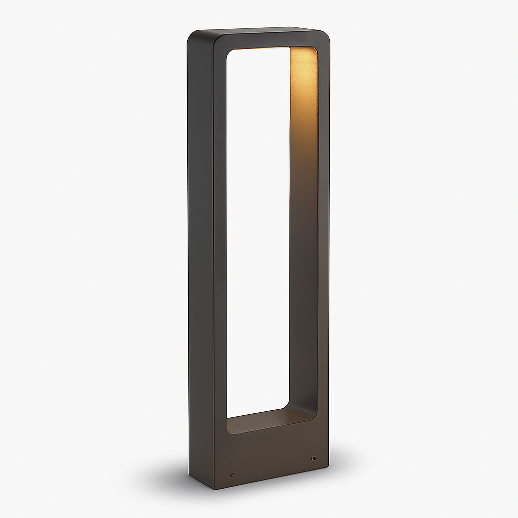 Modern Aluminum LED Bollard Light – IP65 Outdoor Garden Pathway Lamp