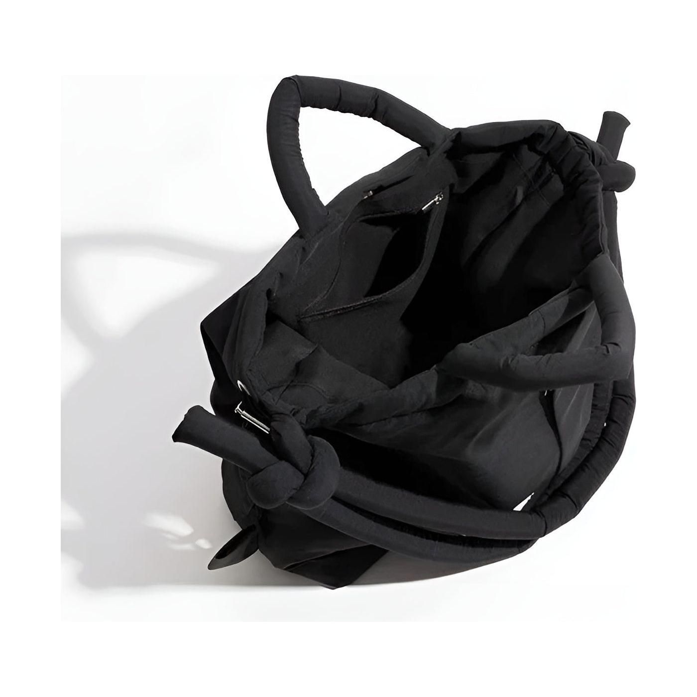 Lightweight Puffer Tote Bag Large Capacity Everyday Handbag