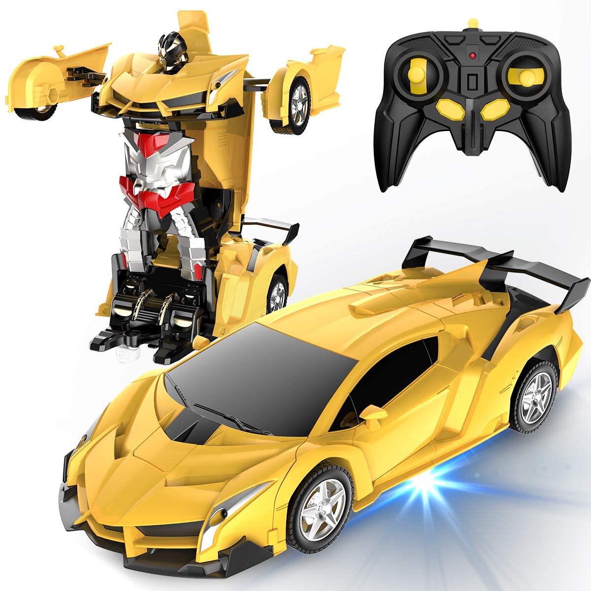 Transforming RC Robot Racing Car