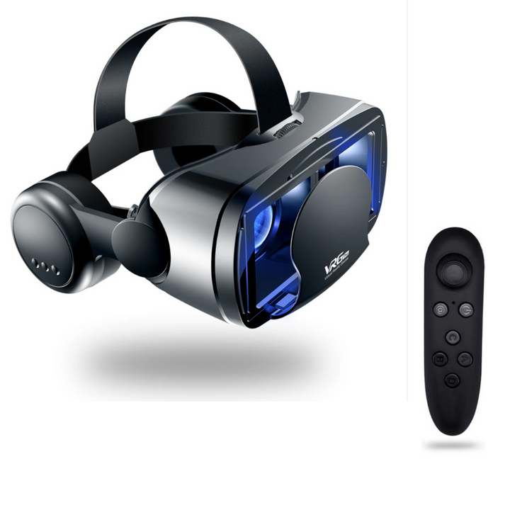 Smart VR Headset With Integrated Headphones