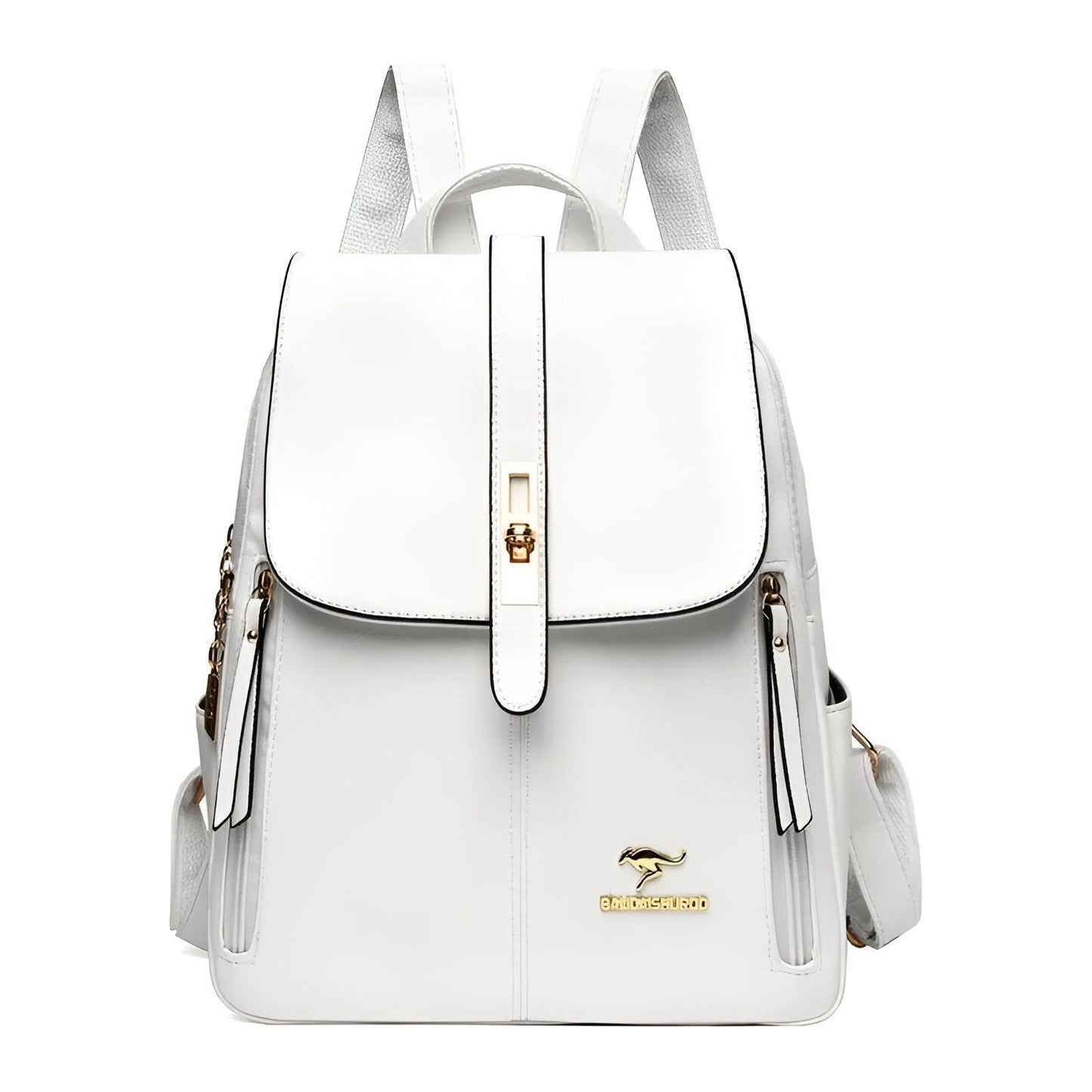 Elegant Women’s Waterproof PU Leather Backpack – Everyday & Office Bag