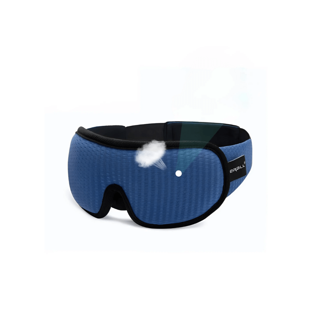 Ergonomic 3D Sleep Mask with Pressure-Free Eye Design