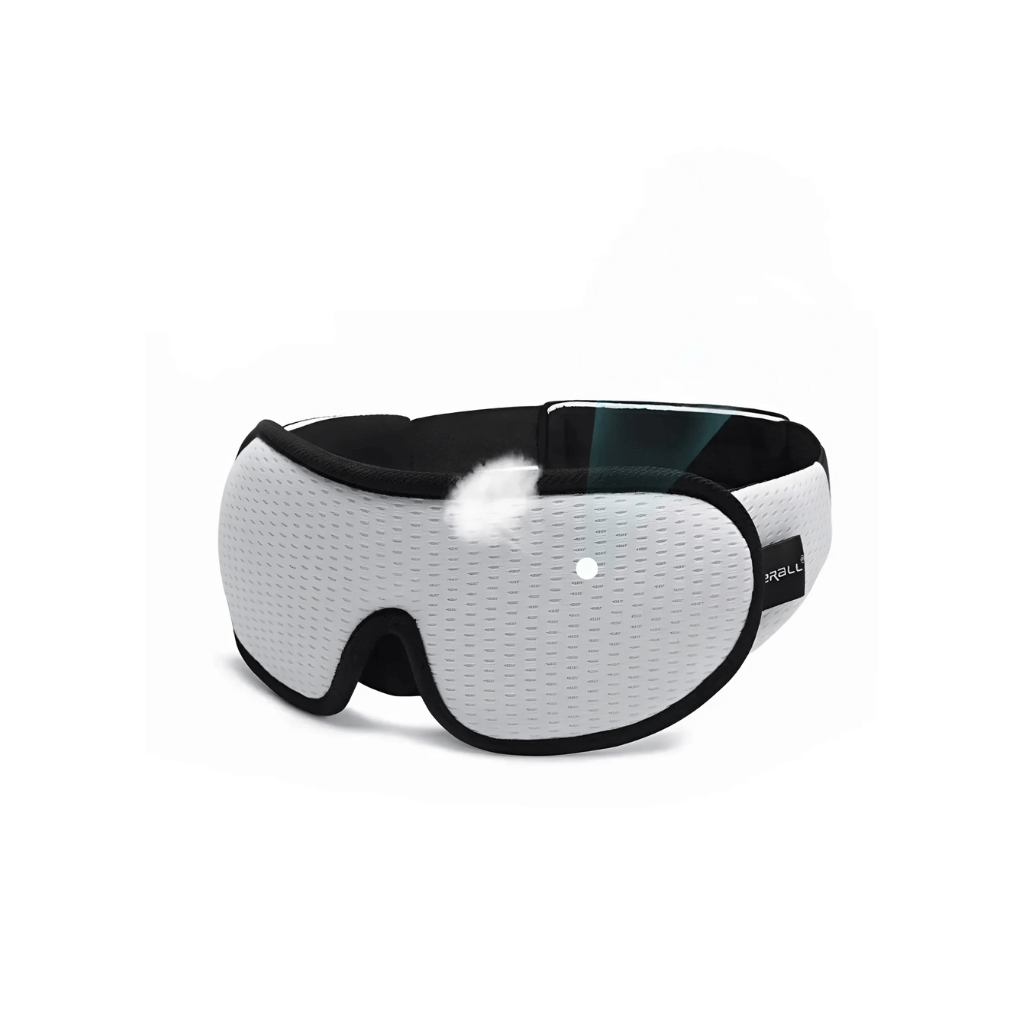 Ergonomic 3D Sleep Mask with Pressure-Free Eye Design