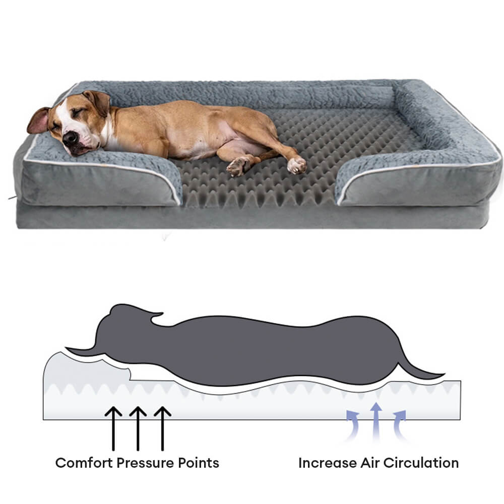 PawRelief™ Orthopedic Dog Bed – Waterproof Joint Support Bed for Ultimate Comfort