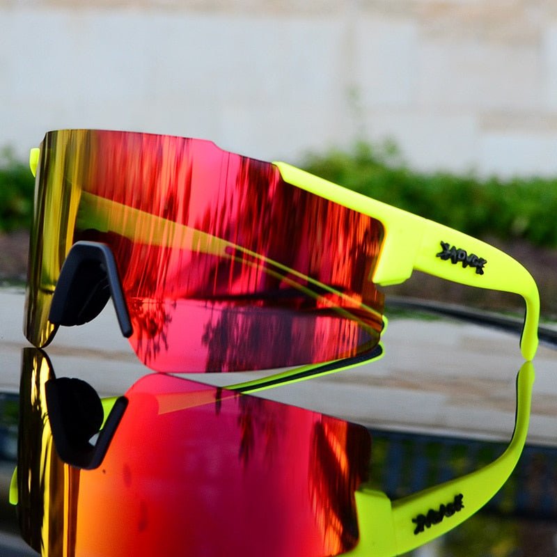 ReflectRide™ Mirrored Cycling Sunglasses