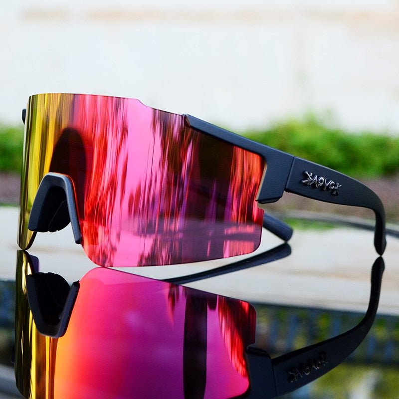 ReflectRide™ Mirrored Cycling Sunglasses