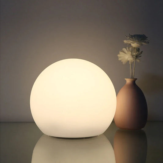 LumiGlobe Wireless LED Table Lamp – 16 Color Ambient Lighting